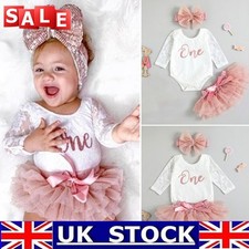 Girls 1st First Birthday Cake