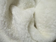 Off white -Part REAL SHEEPSKIN