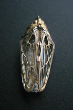 ANTIQUE ART NOUVEAU MOLINARD GLASS PERFUME BOTTLE