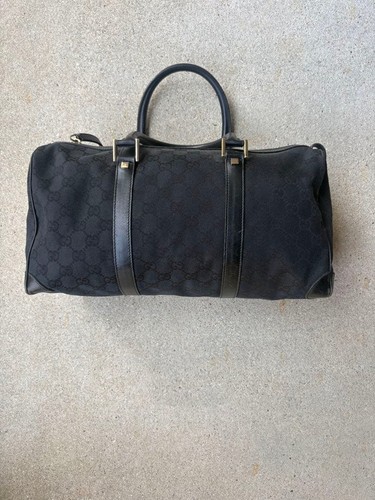 Gucci boston bag - gg, canvas