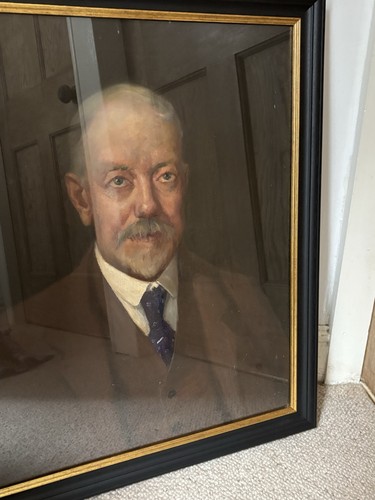 Bargain antique oil portrait - bargain., ?antique