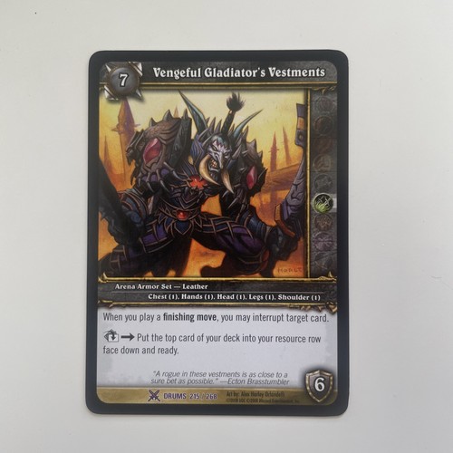 Wow tcg epic vengeful - wow,