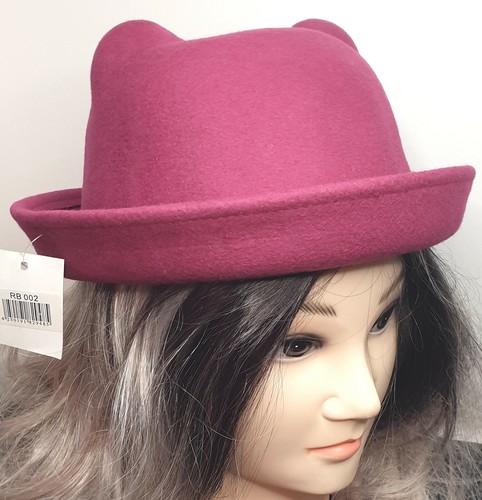 New womens mens pink bowler - womens,