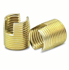 M6 x 14mm Slotted Self-Tapping Threaded Inserts - Case Hardened Carbon Steel