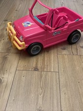 Vintage Sindy 1 Pink Jeep 4x4