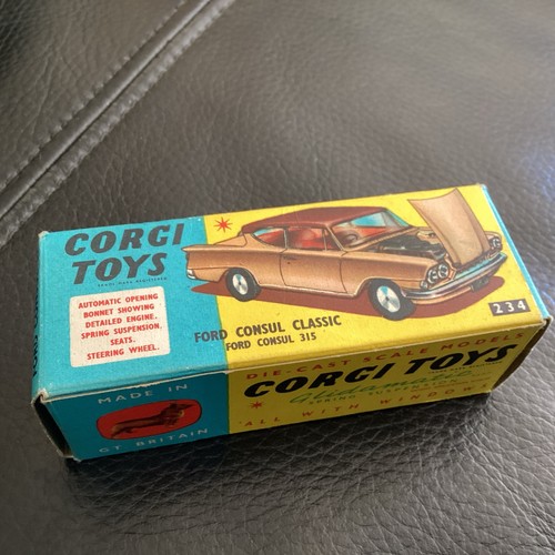 Corgi toys 234 ford consul - corgi, 315