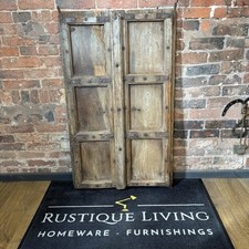 Pair Of Vintage Wooden Door