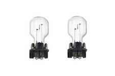 PHILIPS PW24W Clear 24w 12v Light Bulb WP3.3x14.5/3 Parking, DRL, Brake - PAIR