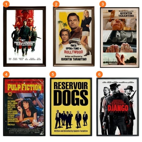 Vintage movie poster modern - movie,