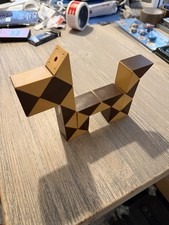 Rubiks Snake Toy 80's Vintage