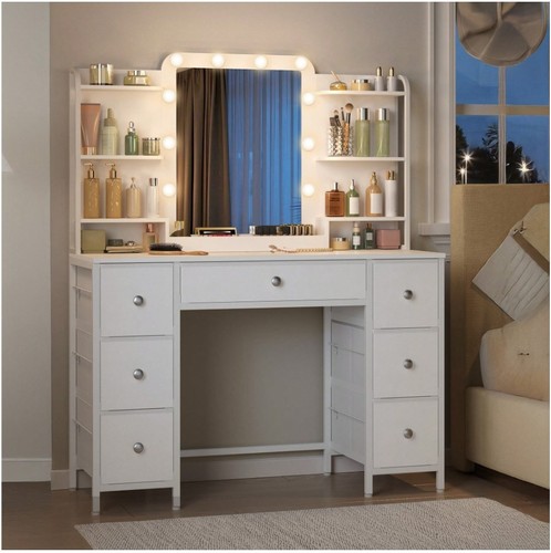 Makeup vanity dressing - makeup, table