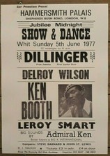 Reggae concert poster -