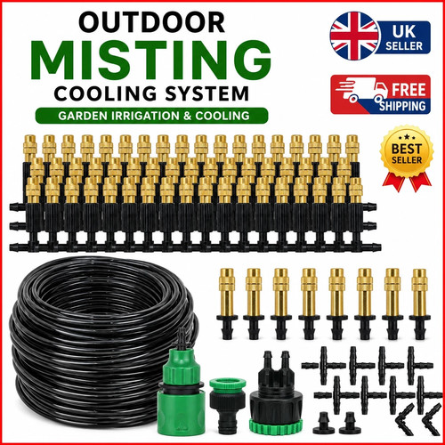 Outdoor misting cooling system - outdoor,
