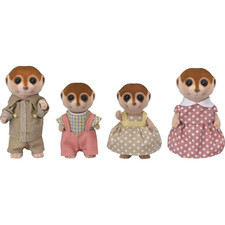 Sylvanian Families 5617 Meerkat Family 4 Dolls New Kids Childrens Toy 