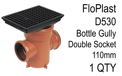 Floplast 110mm d530 bottle - d530,