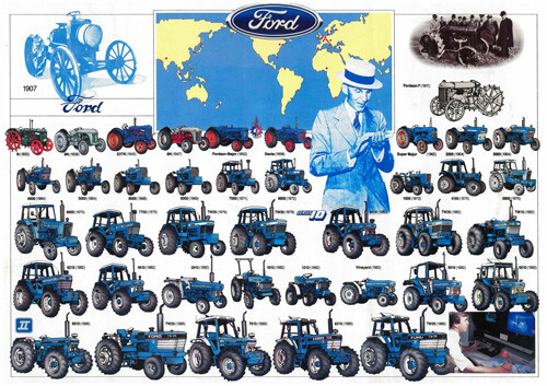 Vintage ford new holland - vintage,