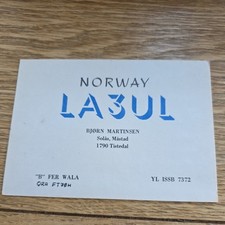 OLD VINTAGE LA3UL  NORWAY