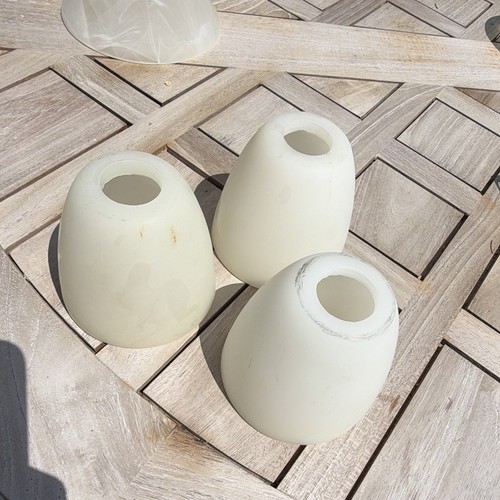 Three opal milk glass - , ?
