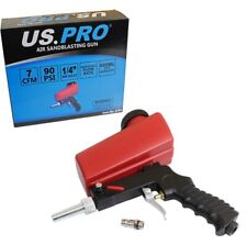 AIR SAND BLASTING GUN by US PRO TOOLS Hand Held Sand Blaster with Tank