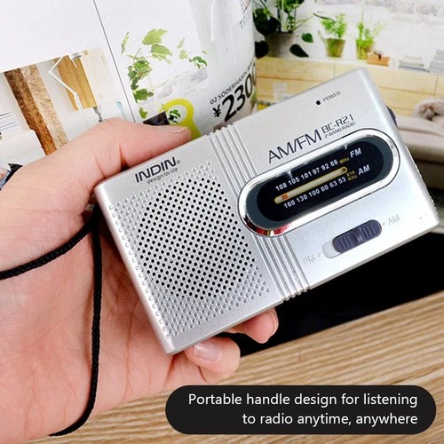 Travel radio battery - fm,