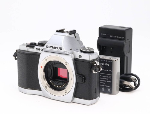 Olympus m5 body silver - om-d,