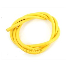 Ignition cable silicone 1m yellow 7mm for: Kreidler, Puch, KTM, DKW, moped, motorcycle 1