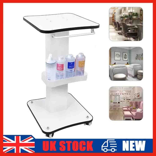 White beauty salon - salon, trolley