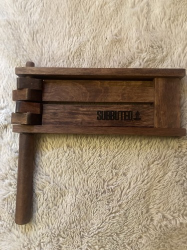 Subbuteo football wooden - football,