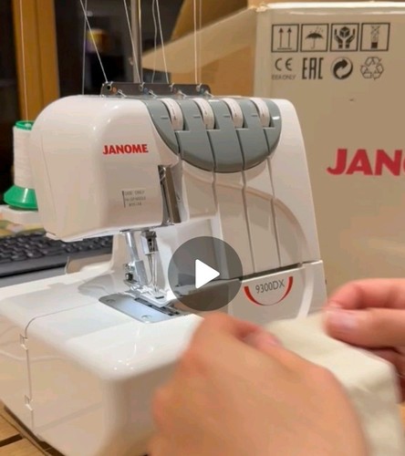 Janome 9300dx overlocker - janome,