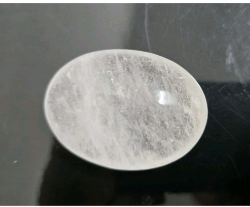 Clear quartz crystal - quartz, palm