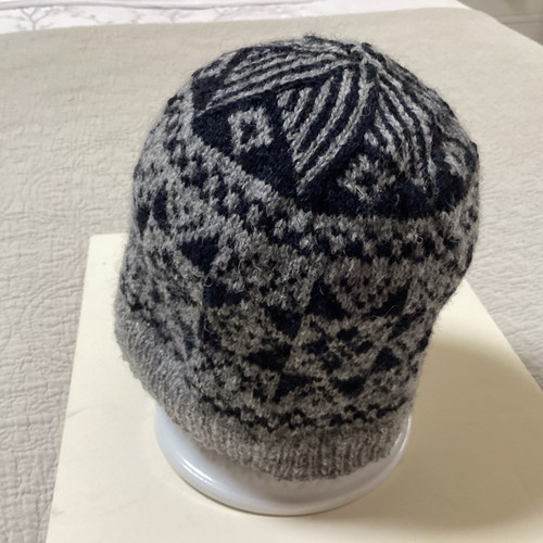 Fairisle beanie hat hand - fairisle,