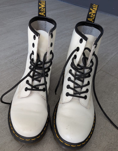 Martens 1460 white leather - 1460,