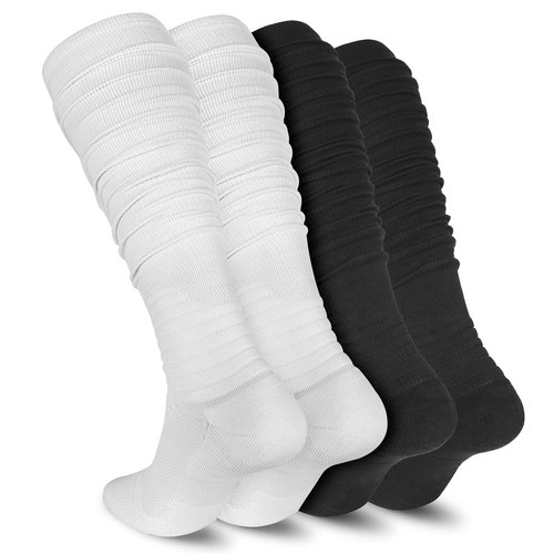 Scrunch football socks - football, 2