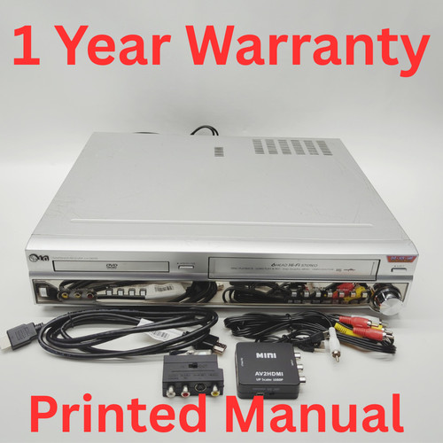 C6235l silver vhs dvd - lg, lh-c6235l