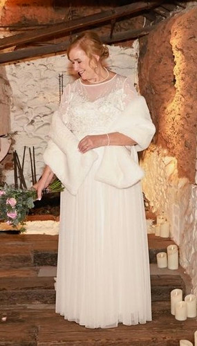 Monsoon white lace empire - monsoon,