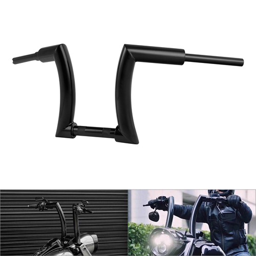 Black rise ape hanger - 12",