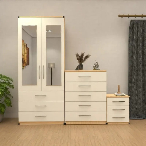 Fully assembled wardrobe - fully, set