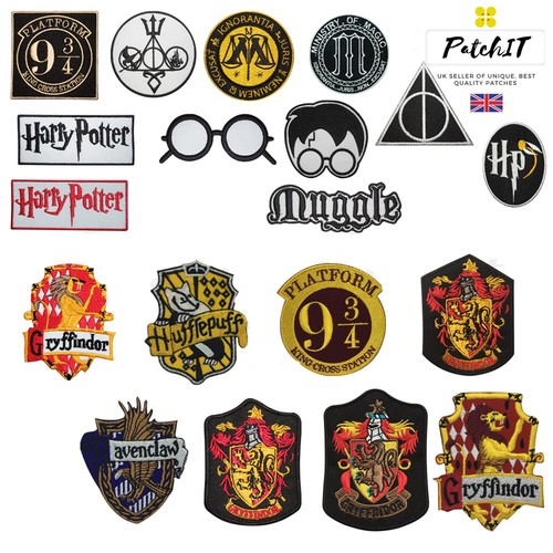 Harry potter logo patch iron - harry,