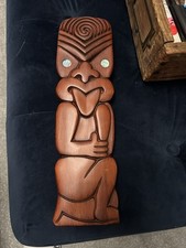 Traditional Maori Wood Carving