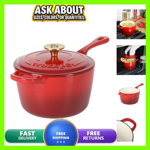Crock pot quart enameled - 3-quart,