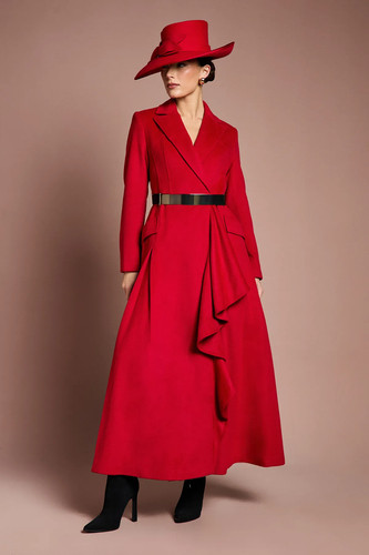 Coast red coat - red, occasion