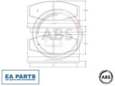 Brake Pad Set, disc brake for