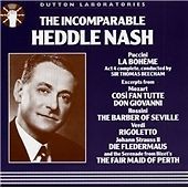 Puccini, Giacomo : The Incomparable Heddle Nash CD Expertly Refurbished Product