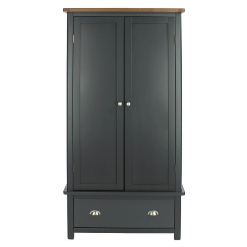 Double wardrobe with drawer - double,