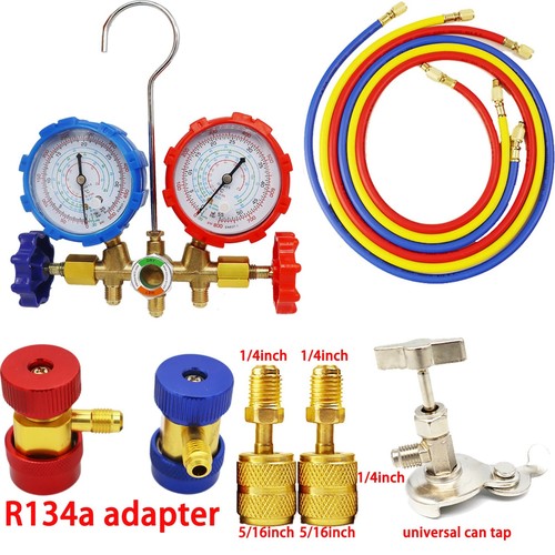 Refrigerant manifold gauge set - refrigerant,