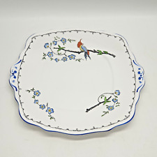 Vintage Serving Plate Bird of