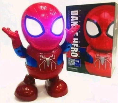 Spidey action figure - action, dance