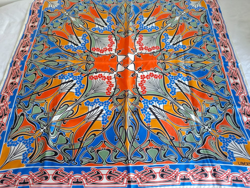 Liberty silk scarf ianthe - -,