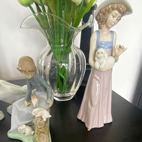 Lladro nao multicolour girl - multicolour,