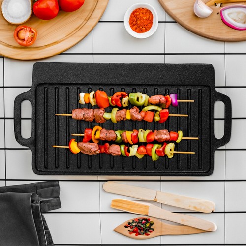 Sided non stick cast iron - cast,